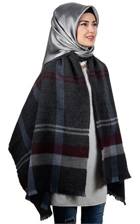 Yün Omuz Şalı 9001-57