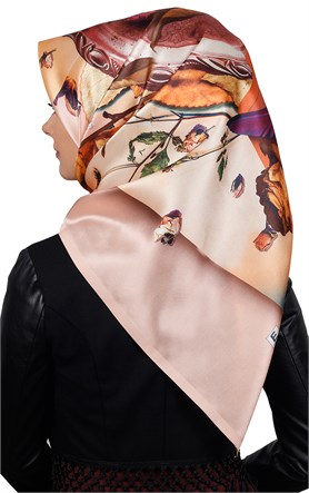 Tafta Dijital Eşarp 1323-8