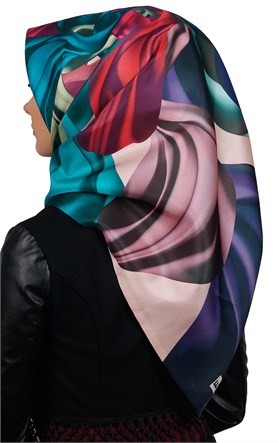 Tafta Dijital Eşarp 1320-6