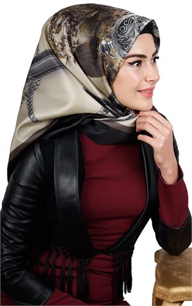 Tafta Dijital Eşarp 1329-1