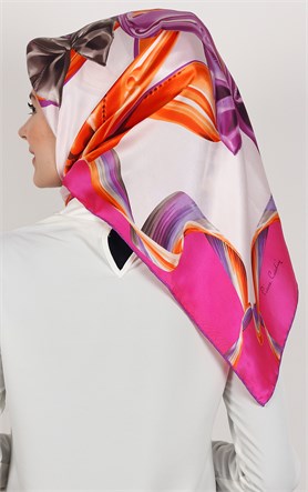 6091230-392 PİERRE CARDİN İPEK PUDRA FUŞYA