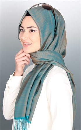 500-0013-41 ÇİFT YÖNLÜ İPEKSİ ŞAL