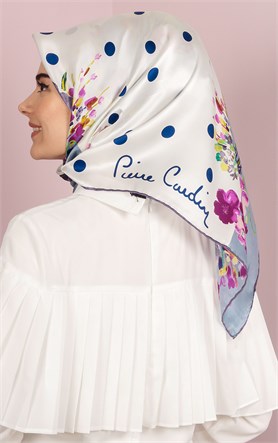 6152230-323 PİERRE CARDİN İPEK MAVİ