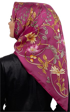 İndirimli İthal İpek Eşarp 13020-10