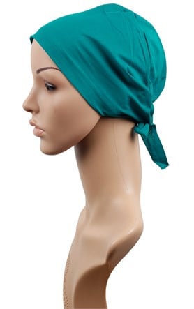 Penye Eşarp Bonesi 251-17 Turkuaz