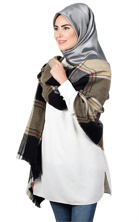 Yün Omuz Şalı 9001-62