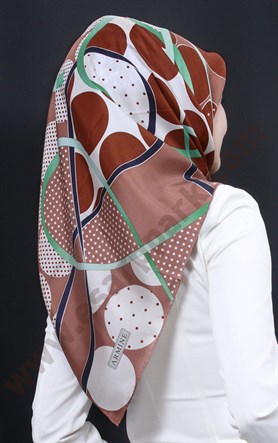 6446-23 ARMİNE İPEK EŞARP 2015 YAZ