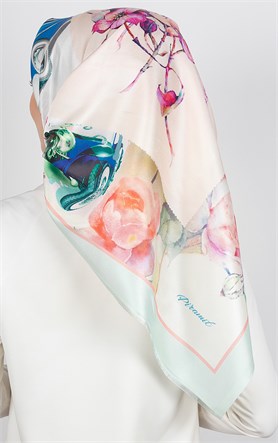 Piramit Tafta Dijital Eşarp 1922-7