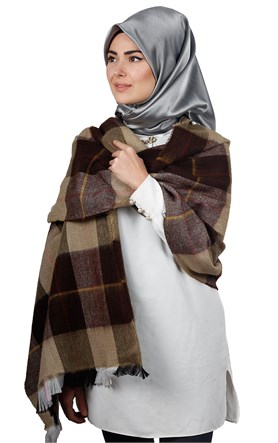 Yün Omuz Şalı 9001-74