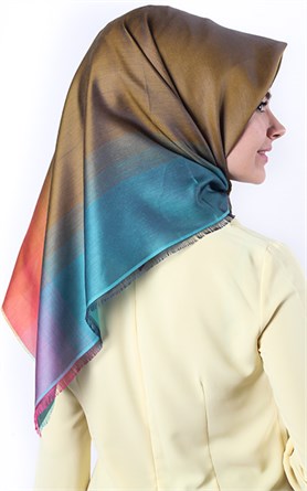 Pano Desenli Eşarp 1311-2