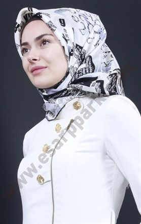 6770-06  ARMİNE İPEK EŞARP 2015 YAZ 