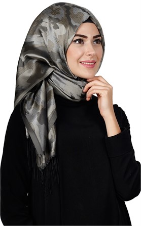 Kamuflaj İpeksi Şal 5550-24