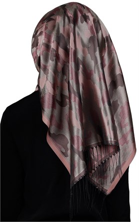 Kamuflaj İpeksi Şal 5550-4