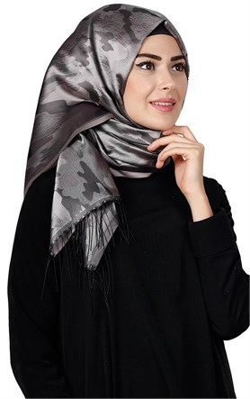 Kamuflaj İpeksi Şal 5550-13