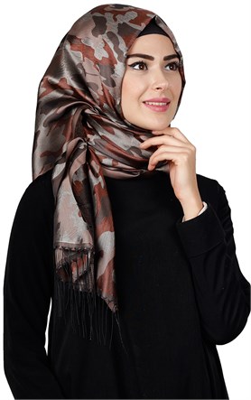 Kamuflaj İpeksi Şal 5550-10