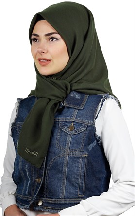 Kışlık Yünlü Düz Renk Eşarp 1750-5