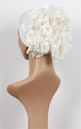 Fırfırlı İç Bone 2551-10 Ekru