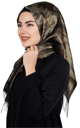 Kamuflaj İpeksi Şal 5550-34