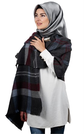 Yün Omuz Şalı 9001-57