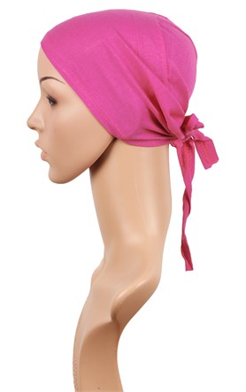 Penye Eşarp Bonesi 251-18 Şeker Pembe