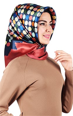 6452-07 ARMİNE İPEK EŞARP 2015 YAZ