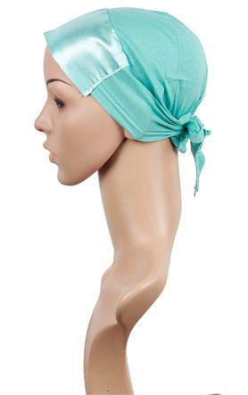 Saten Eşarp Bonesi 2508-4