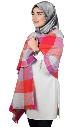 Yün Omuz Şalı 9001-100