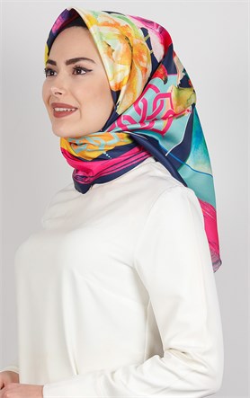 Piramit Tafta Dijital Eşarp 1920-1