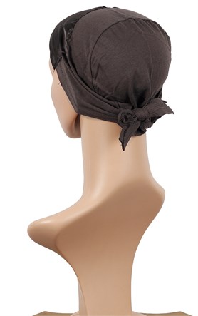 Saten Eşarp Bonesi 2508-19