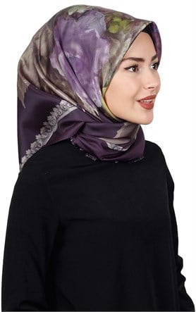 Piramit Tafta Dijital Eşarp 1916-7