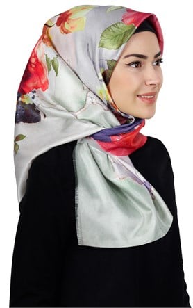 Piramit Tafta Dijital Eşarp 1912-1