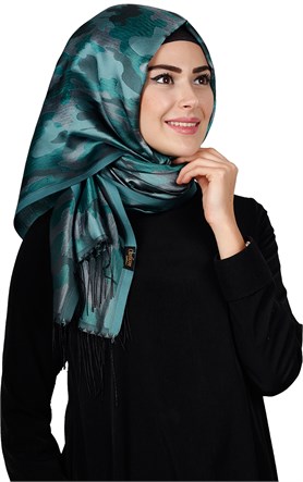 Kamuflaj İpeksi Şal 5550-26