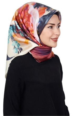 Piramit Tafta Dijital Eşarp 1919-2