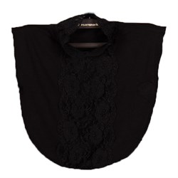 Lüx Dantelli Boyunluk 2512-7 Siyah