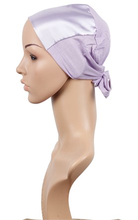 Likralı Eşarp Bonesi 2507-5