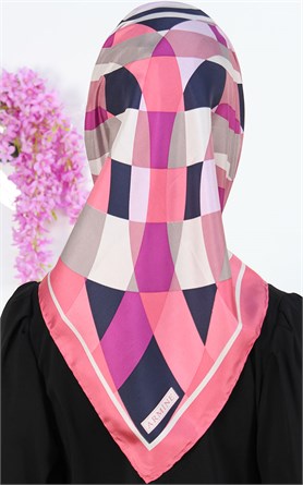 3730-8 ARMİNE İPEK VİZON PEMBE