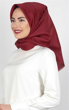 Delux Tafta Eşarp 1000-28 Kırmızı