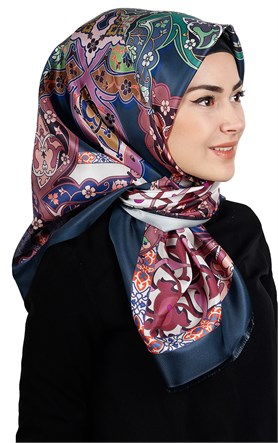 Piramit Tafta Dijital Eşarp 1910-1