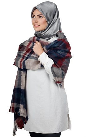 Yün Omuz Şalı 9001-76