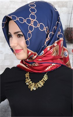 102-0020-04 U.S POLO ASSN EŞARP LACİVERT