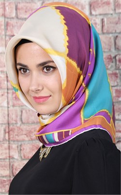 İthal İpek Eşarp 1524-1