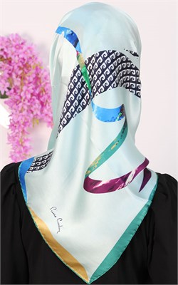 6152230-353 PİERRE CARDİN İPEK MİNT