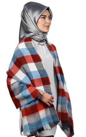 Yün Omuz Şalı 9001-68