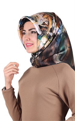 6446-09 ARMİNE İPEK EŞARP 2015 YAZ