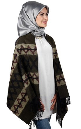 511-0014-07 KIŞLIK ŞAL PANÇO