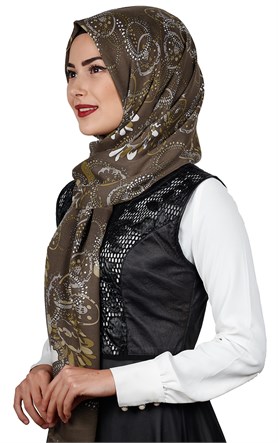 Kışlık Yünlü Şal 5381-10