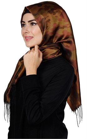 Kamuflaj İpeksi Şal 5550-15