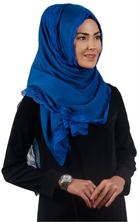 Dantelli Paşmina Şal 1243-34