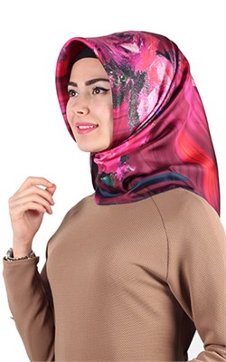 6445-22 ARMİNE İPEK EŞARP 2015 YAZ