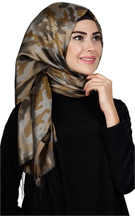 Kamuflaj İpeksi Şal 5550-28